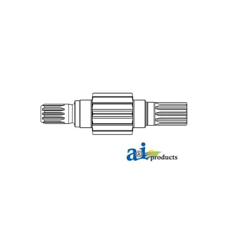 A & I Products Shaft, Bull Pinion 4.3" x5" x14.4" A-528709R2